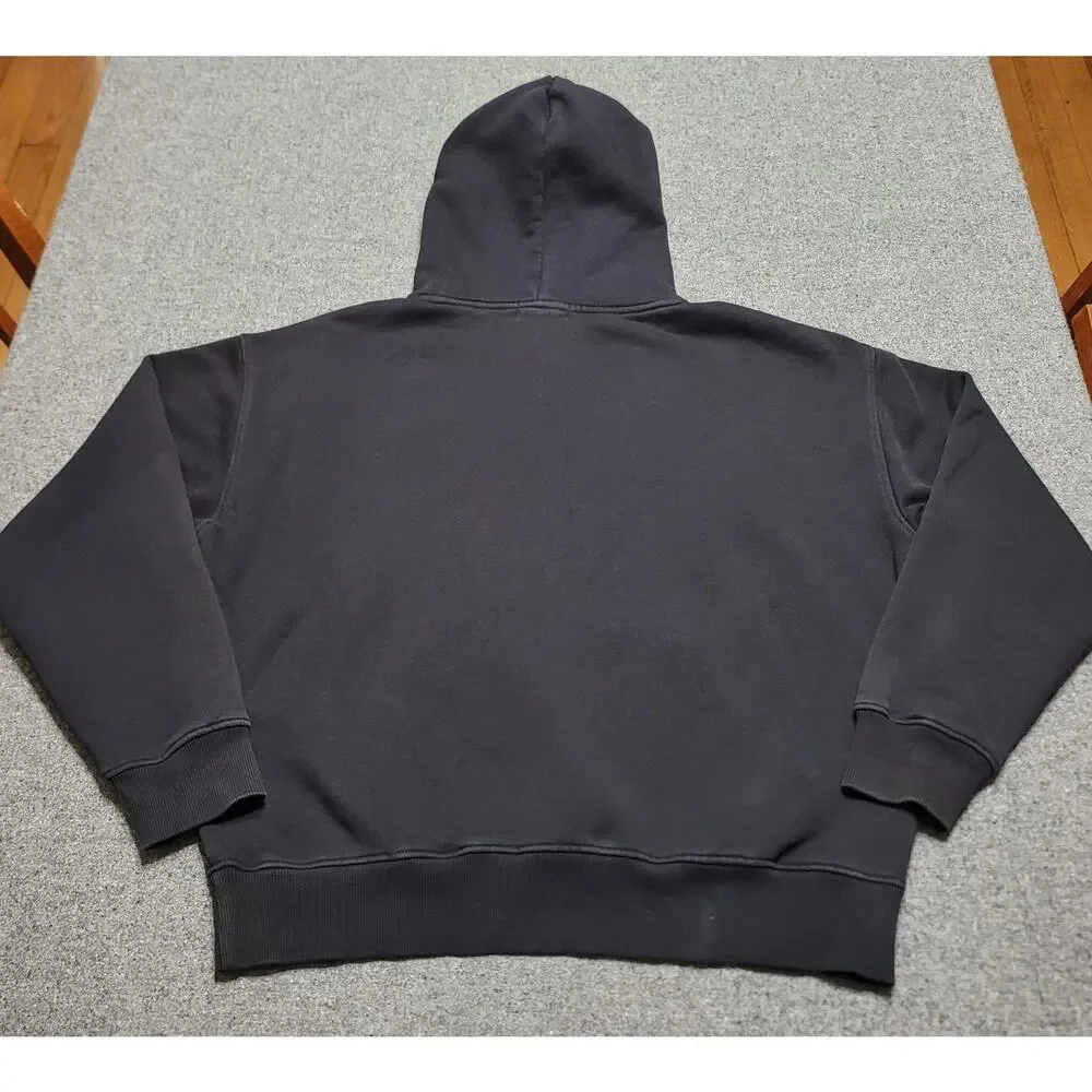 Dallas Mavericks Hoodie Adult Medium Black BKTSQD NBA Collaboration Distressed